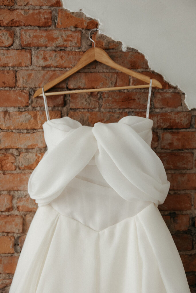 Dress hanging at The Museum Lab Pittsburgh