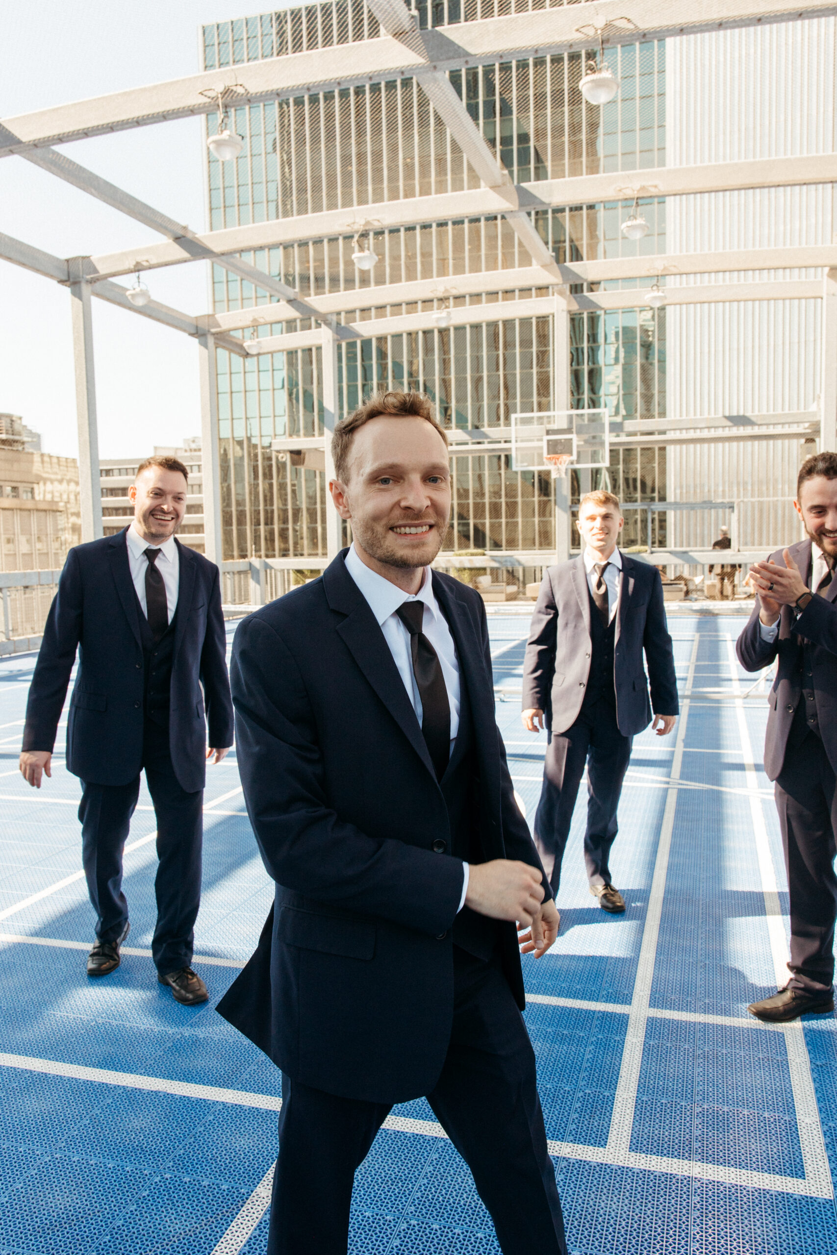 bride and groom portraits at PPG Wintergarden Pittsburgh wedding