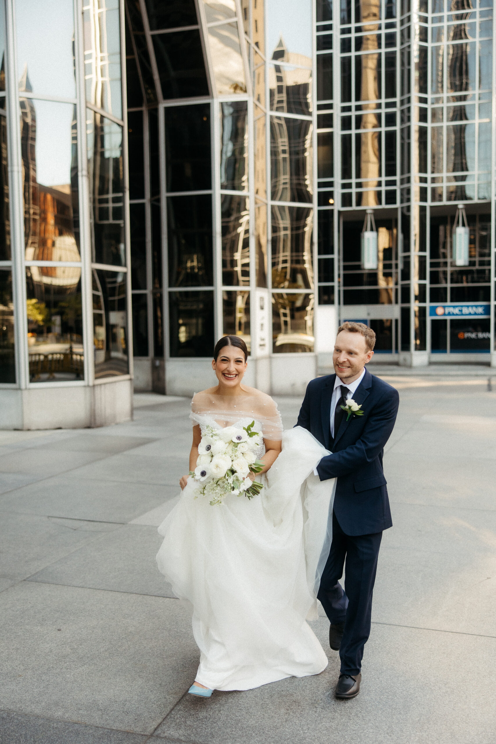 Downtown Pittsburgh wedding photography