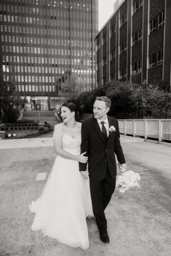 Downtown Pittsburgh wedding photography