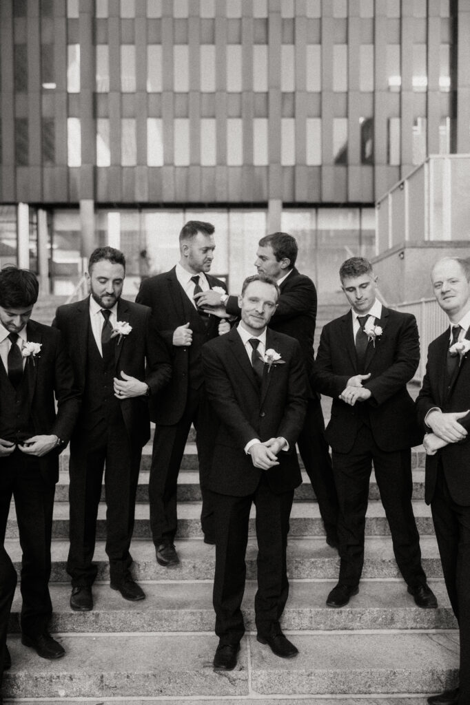 Pittsburgh wedding photography at PPG Wintergarden