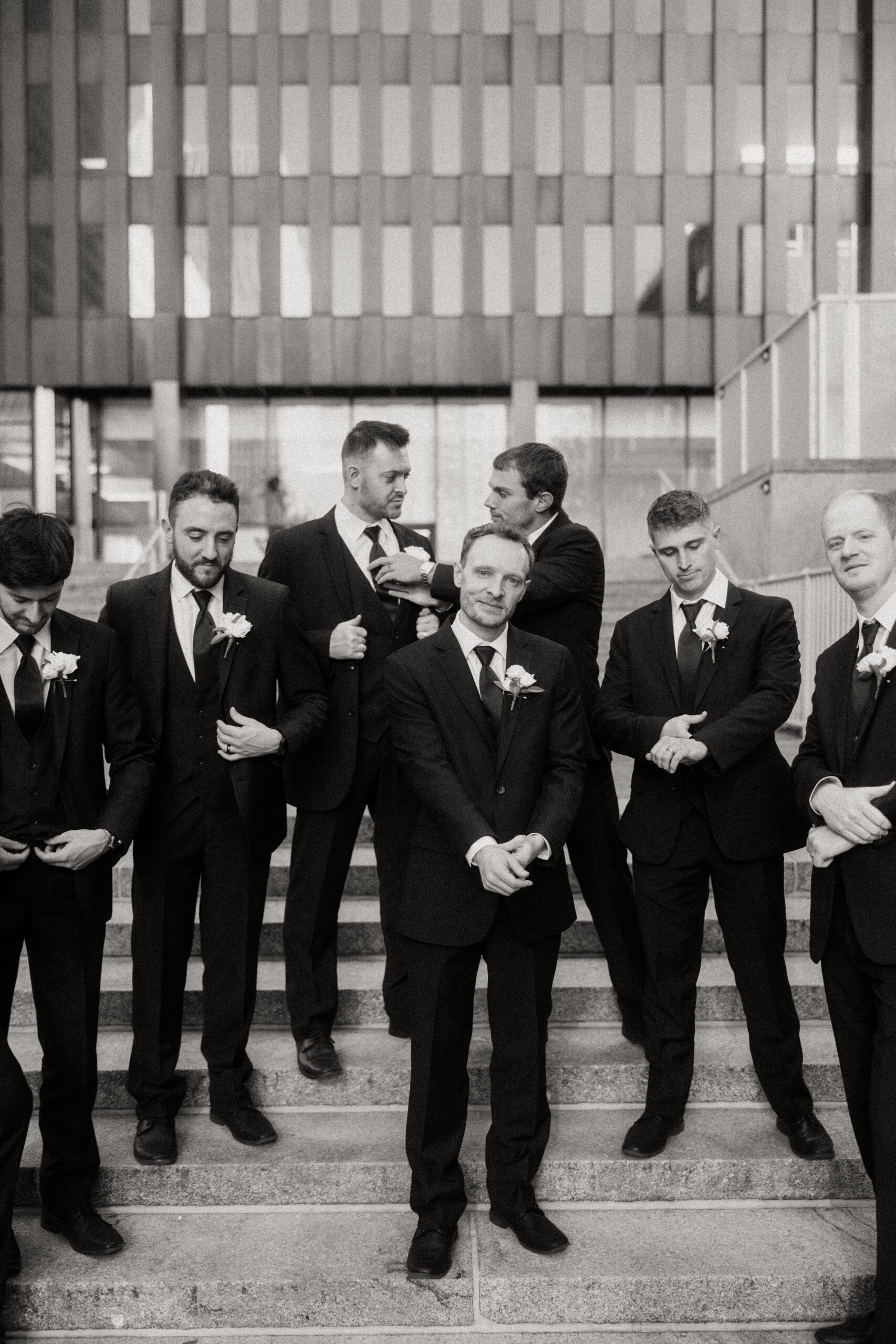 Pittsburgh wedding photography at PPG Wintergarden