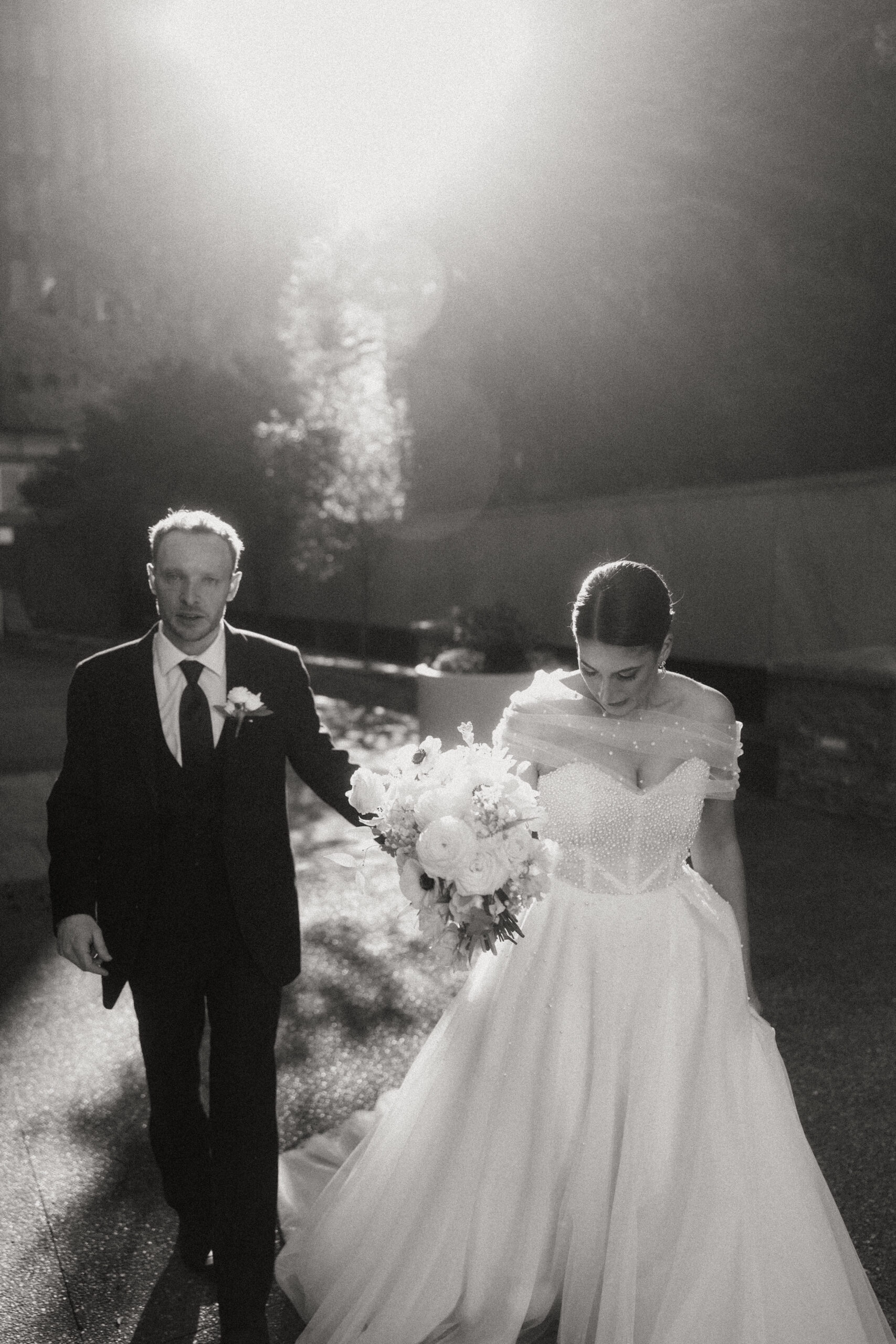 Pittsburgh wedding photography at PPG Wintergarden